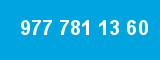 977 781 13 60